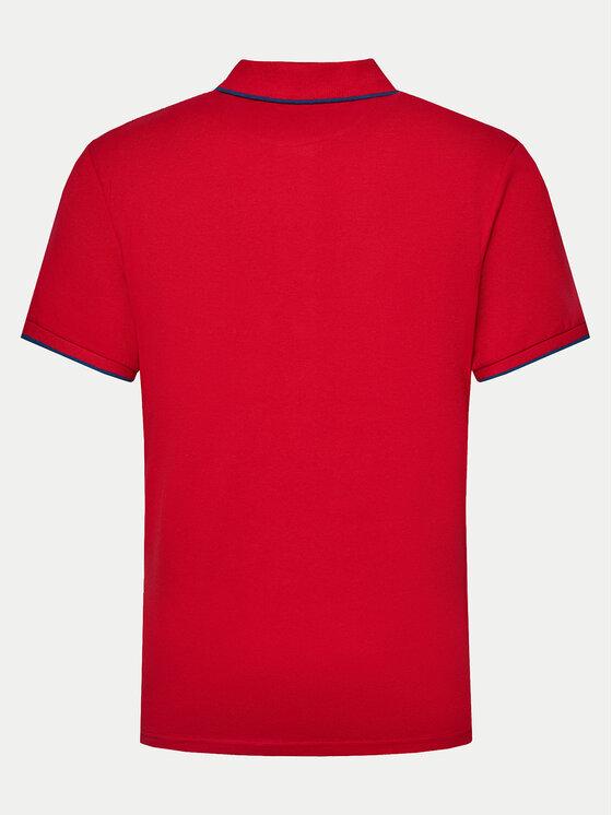 NORTH SAILS POLO SHORT SLEEVE COLLAR W/STRIPED IN CONTRAST