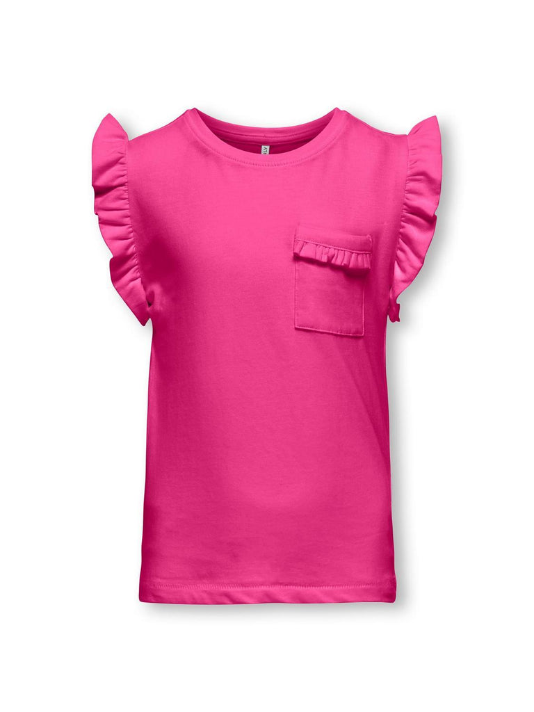 ONLY KIDS KOGFILIPPA S/S DETAIL POCKET TOP JRS