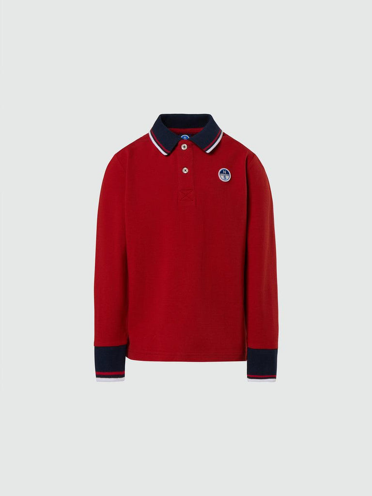 NORTH SAILS POLO LONG SLEEVE W/LOGO