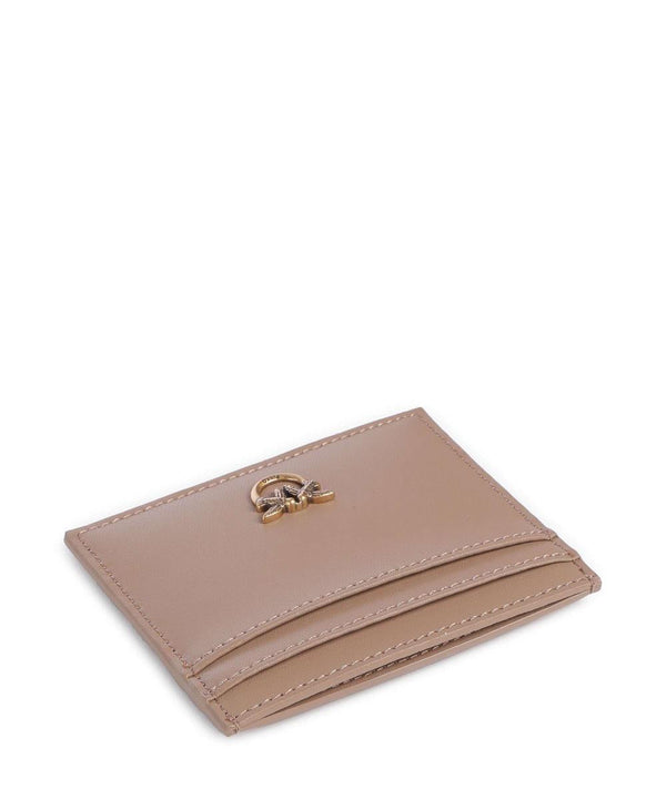 PINKO CARD HOLDER SIMPLY VITELLO SETA