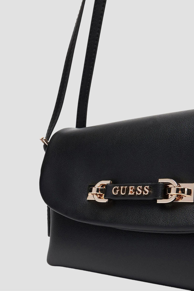 GUESS LEFIA FLAP SHOULDER BAG