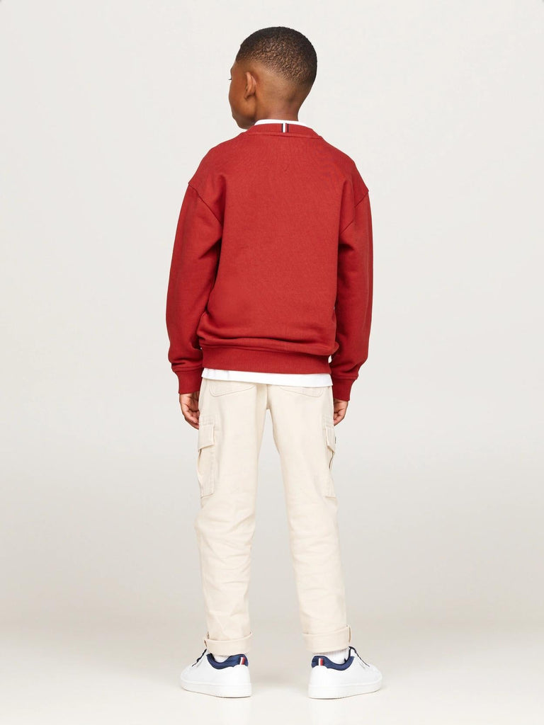 TOMMY HILFIGER VARSITY EMBROIDERY SWEATSHIRT