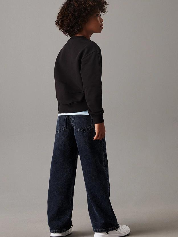 CALVIN KLEIN JEANS GRADIENT FLOCK LOGO CN