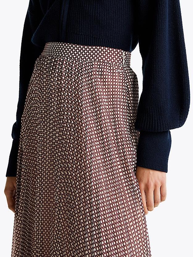 TOMMY HILFIGER RUFFLE SUNRAY PLEATE