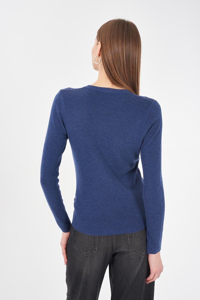 YES ZEE MAGLIA DONNA SCOLLO A V