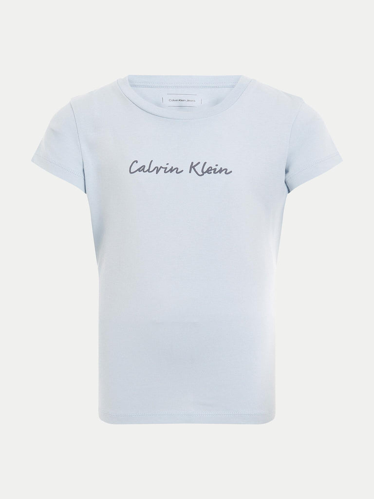 CALVIN KLEIN SCRIPT LOGO SLIM SS T-SHIRT