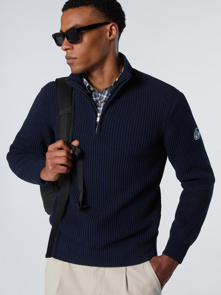NORTH SAILS HALF ZIP 5GG  KNITWEAR
