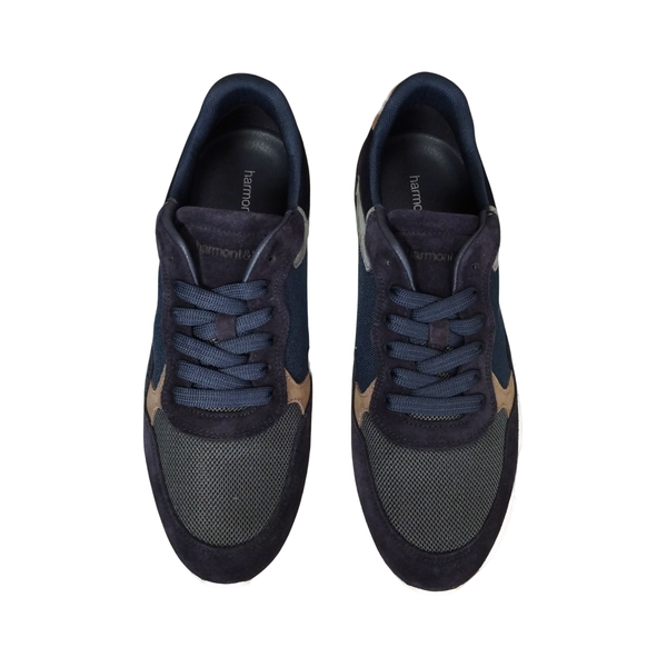 HARMONT & BLAINE SCARPA UOMO CAMOSCIO - TEX MESH