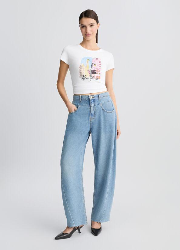 LIU JO ECS T-SHIRT MODA M/C
