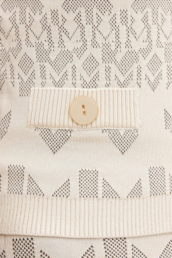 GUESS MARCIANO BILLIE MONOGRAM CARDI SWTR