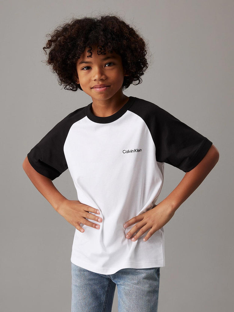 CALVIN KLEIN JEANS COLOR BLOCK SS T-SHIRT