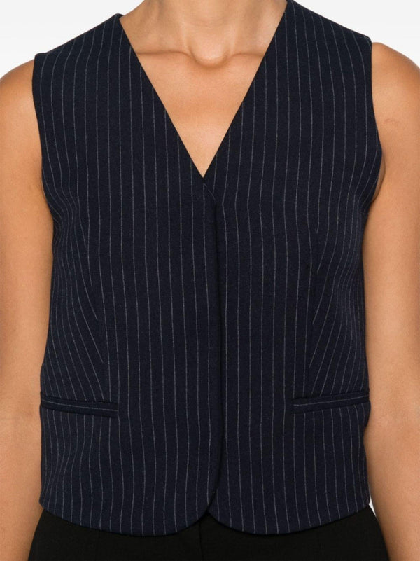 CALVIN KLEIN PINSTRIPE WAISTCOAT
