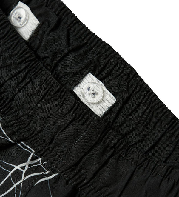 NAME.IT NMMMAVE SPIDER LONG SWIMSHORTS MAR