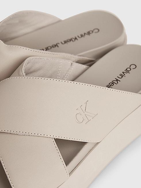 CALVIN KLEIN JEANS FLATFORM CROSS MG UC