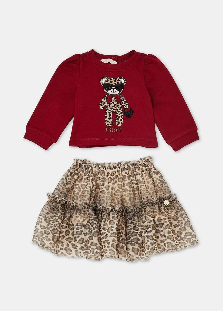 LIU JO COMPL. FELPA+GONNA TULLE