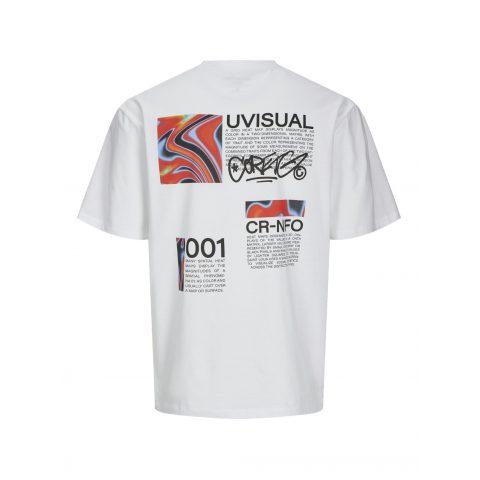 JACK AND JONES JCOSPIRAL TEE SS CREW NECK STYD
