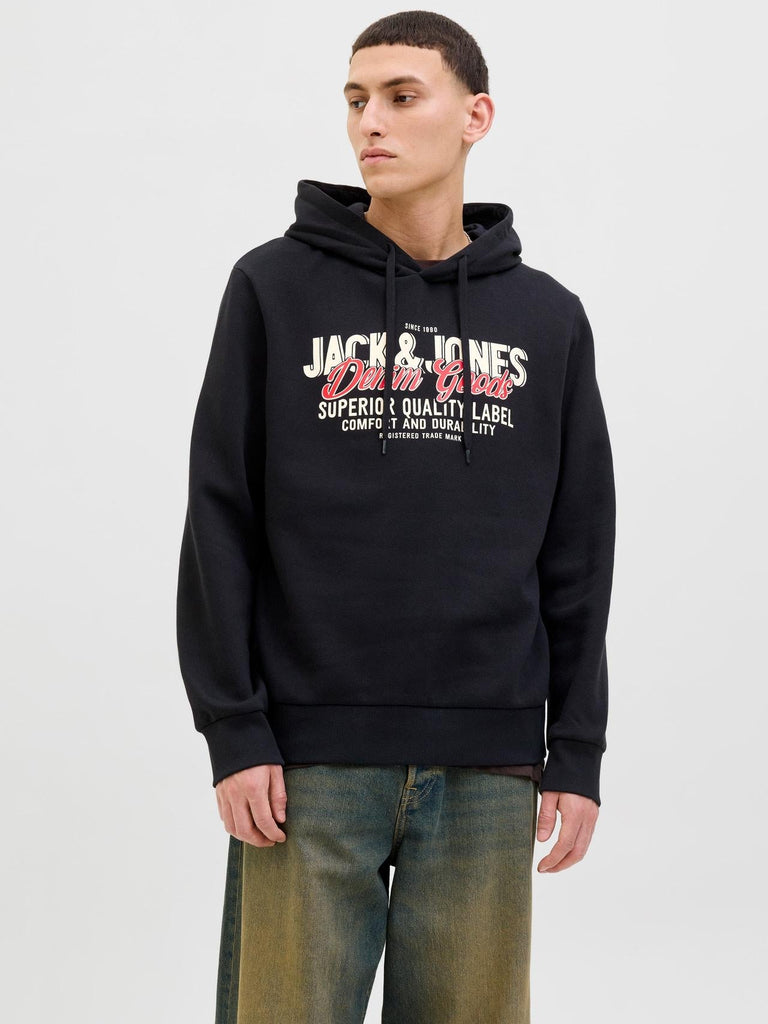 JACK AND JONES JJELOGO SWEAT HOOD 2 COL 25/26 NOOS