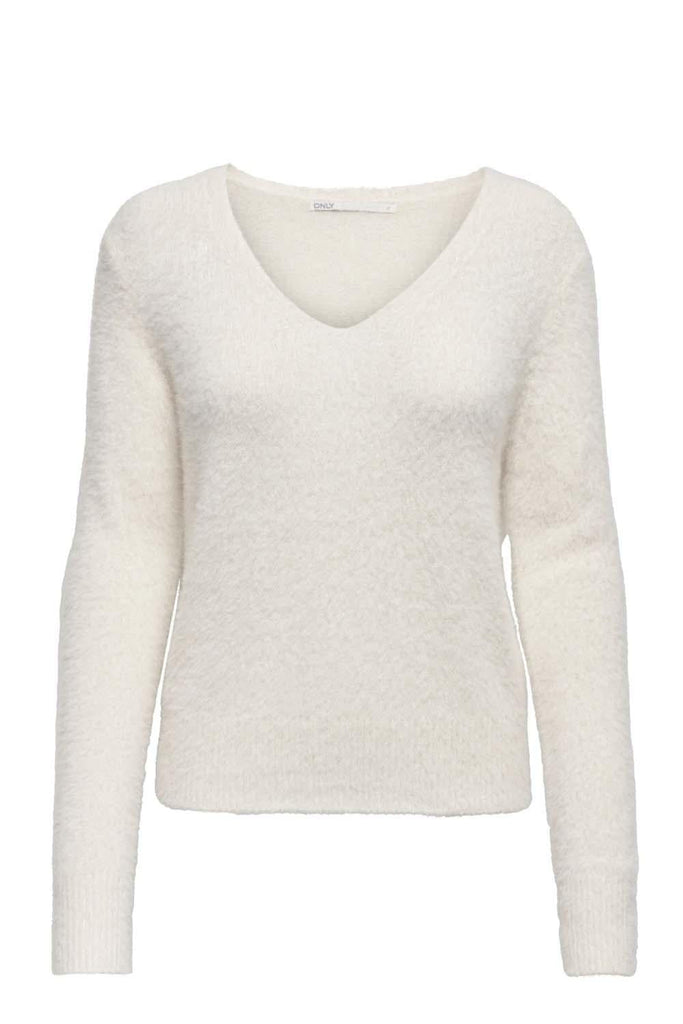 ONLY ONLELLA PIUMO LS V-NECK KNT