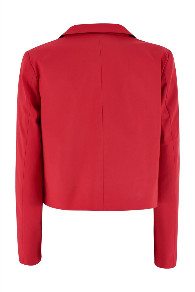 YES ZEE GIACCA CROP DONNA, TASCHE APPLICATE