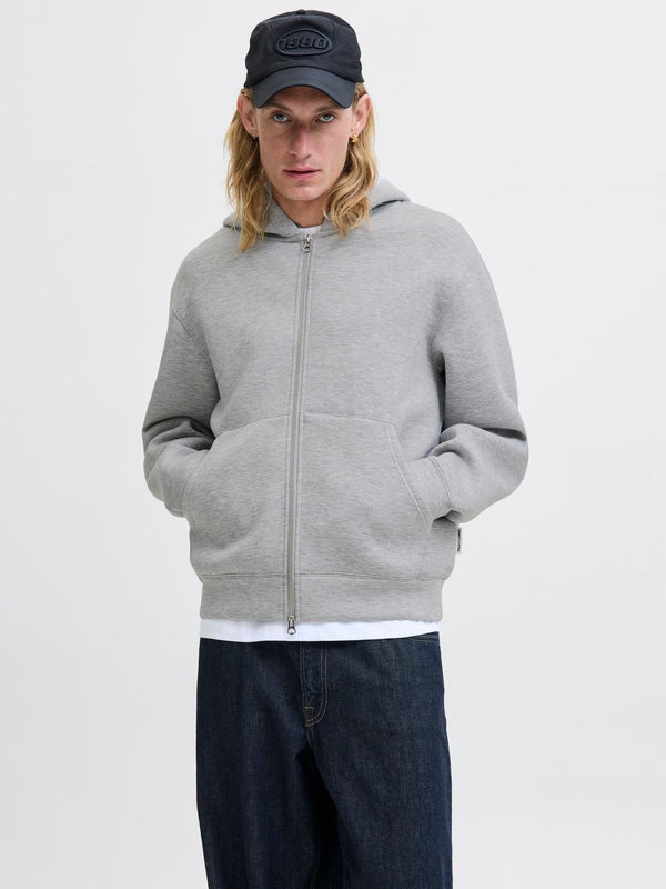 JACK AND JONES JCOCOVER SCUBA SWEAT ZIP HOOD NOOS