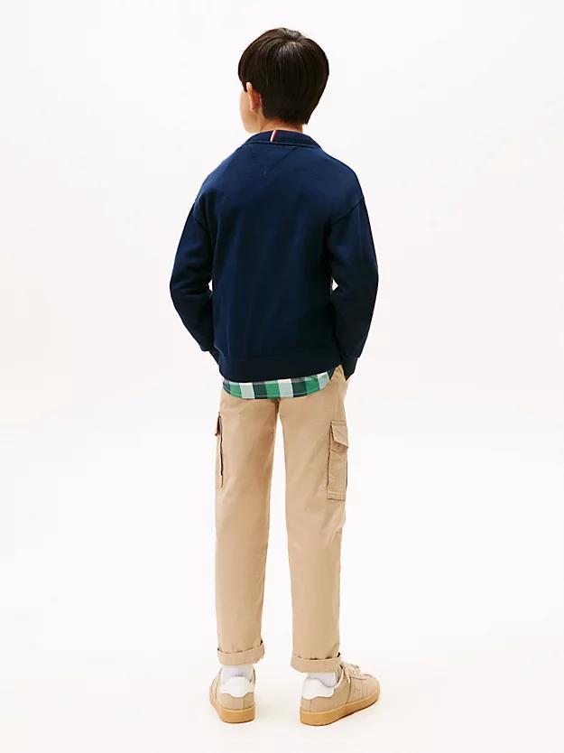 TOMMY HILFIGER VARSITY GRAPHIC SWEATER