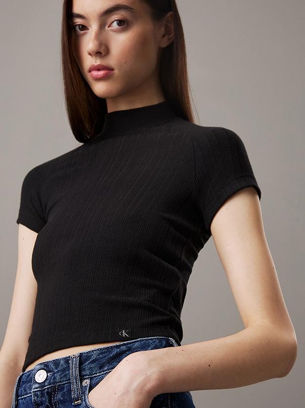 CALVIN KLEIN JEANS WARM TEXTURE RIB MOC