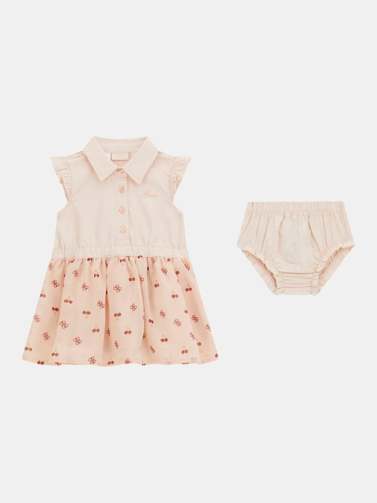 GUESS SET MIX FABRIC SS DR