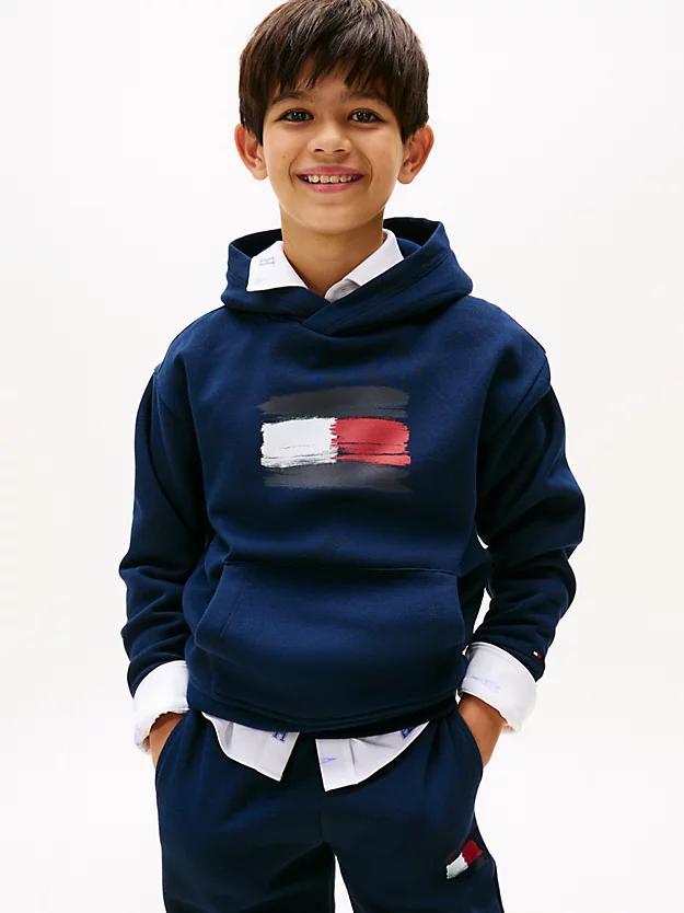 TOMMY HILFIGER FLAG HOODIE