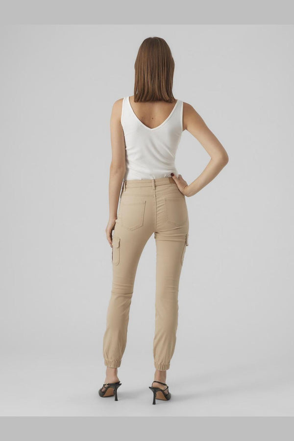 VERO MODA VMIVY MR ANKLE CARGO PANTS NOOS