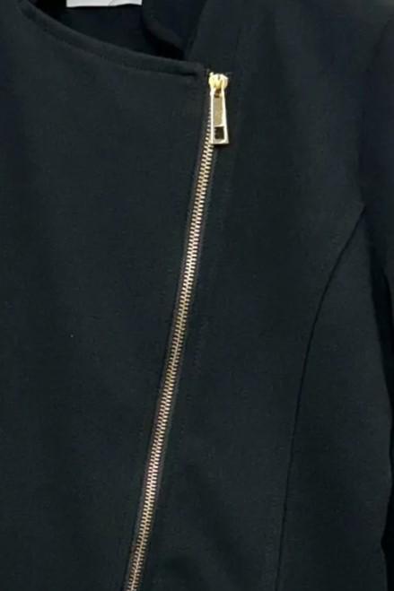 LOVEme Giacca chiodo in crepe