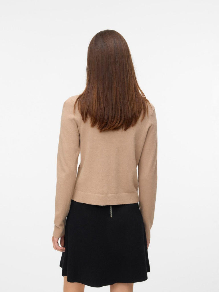 VERO MODA VMVICKY LS O-NECK BUTTON CARDIGAN NOOS