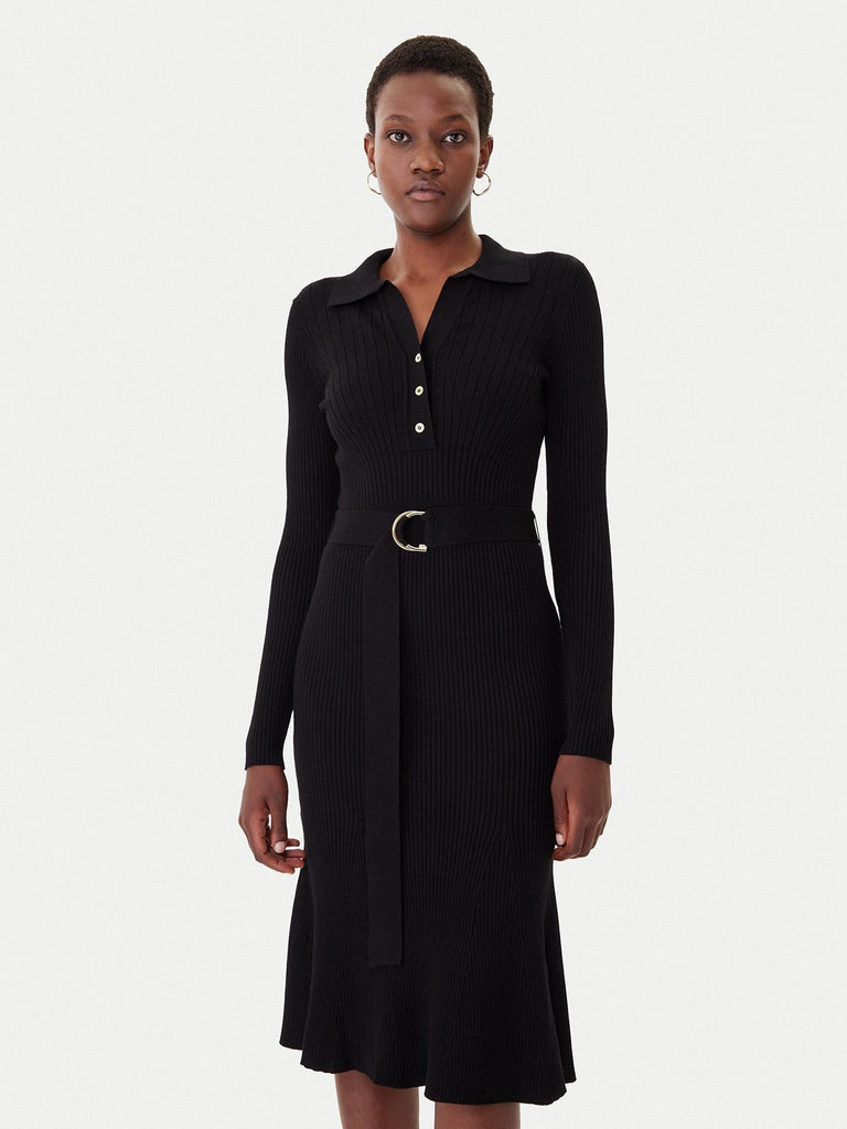 GUESS MARCIANO AGATHE POLO LS DRESS SWTR