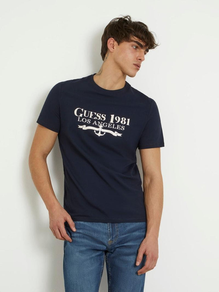 GUESS SS CN GUESS 1981 TRIANGLE TEE