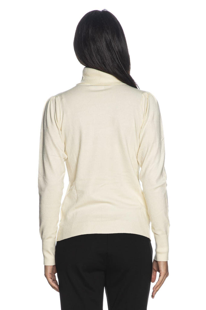 YES ZEE MAGLIA DONNA DOLCEVITA, MANICHE A SBUFFO