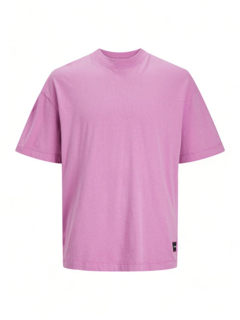 JACK AND JONES JORGRAND PHOTO TEE SS CREW NECK BLK
