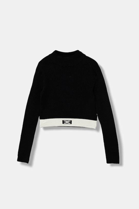 ELISABETTA FRANCHI La Mia Bambina MAGLIA TRICOT BICOLORE