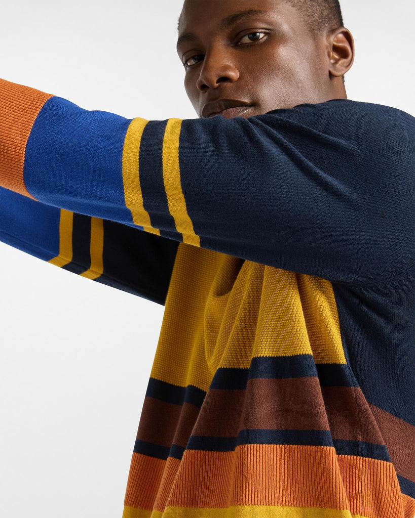 HARMONT & BLAINE HALF ZIP RIGHE 3D