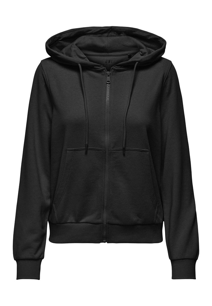 ONLY ONLBEST L/S REG ZIP HOOD CS SWT