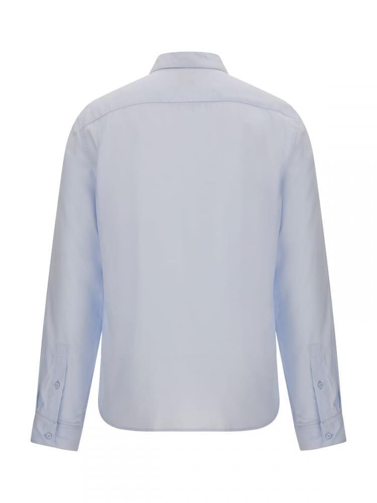 GUESS LS ECO RAYON SOLID SHIRT
