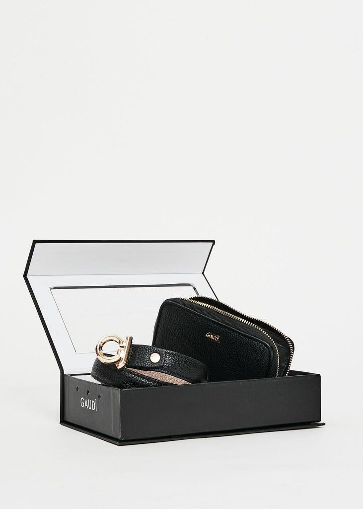 GAUDI SET CINTURA + PORTAFOGLIO - linea WOMAN GIFT BOX