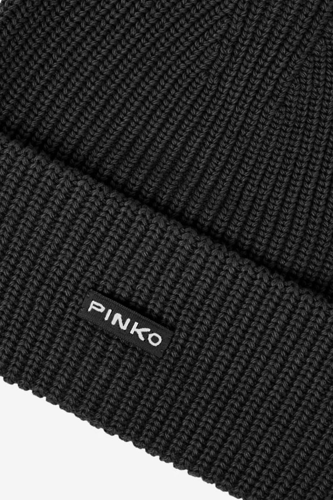 PINKO BOSNIA BEANIE HALF ENGLISH RIB