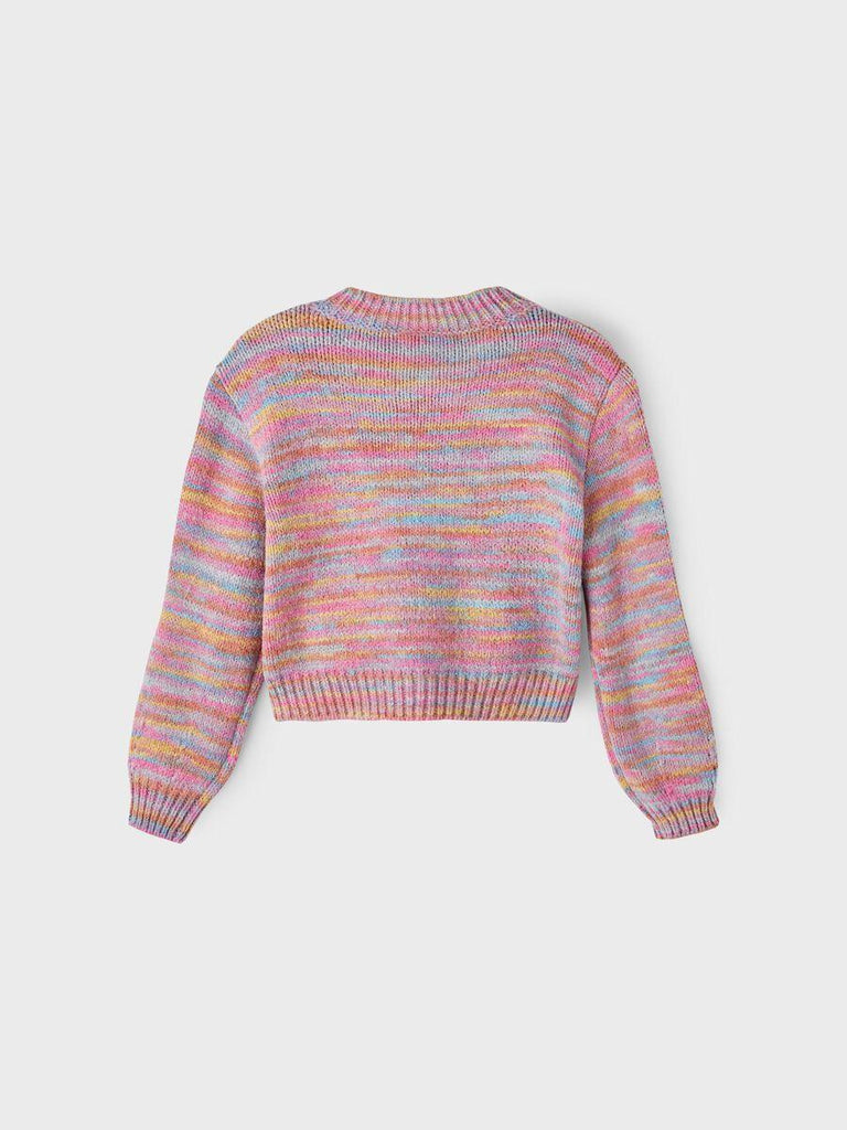 NAME.IT NKFLYDA LS SHORT O-NECK KNIT