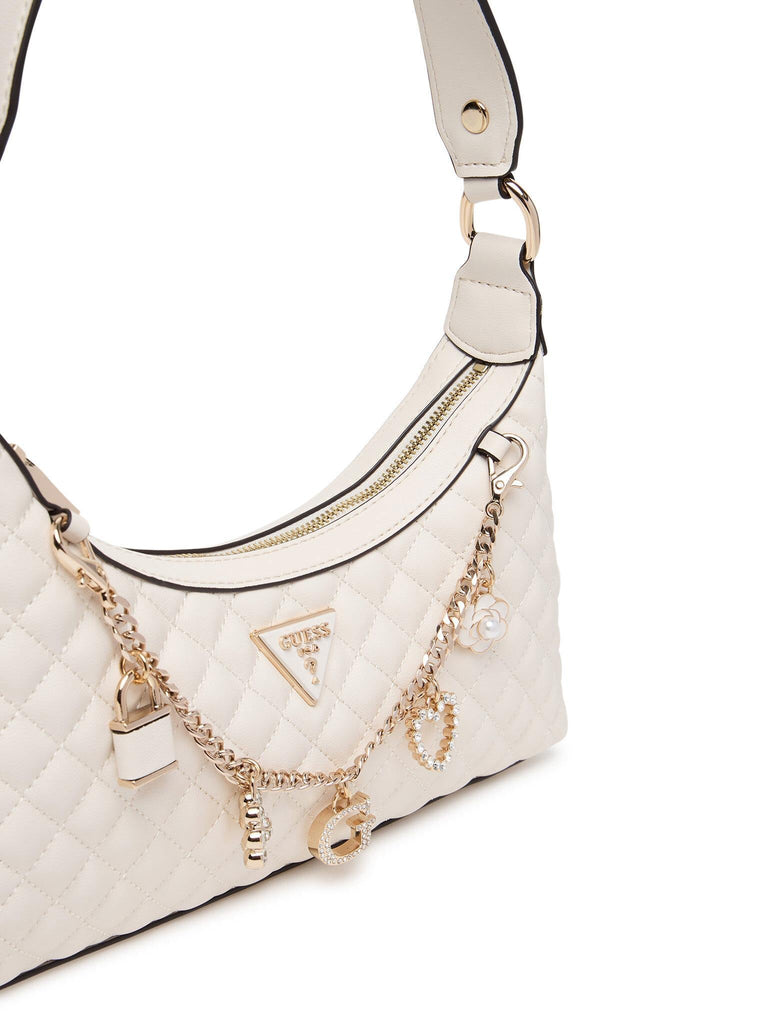 GUESS EVERLEE TOP ZIP SHOULDER BAG