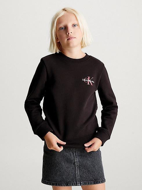 CALVIN KLEIN JEANS MONOGRAM CN SWEATSHIRT