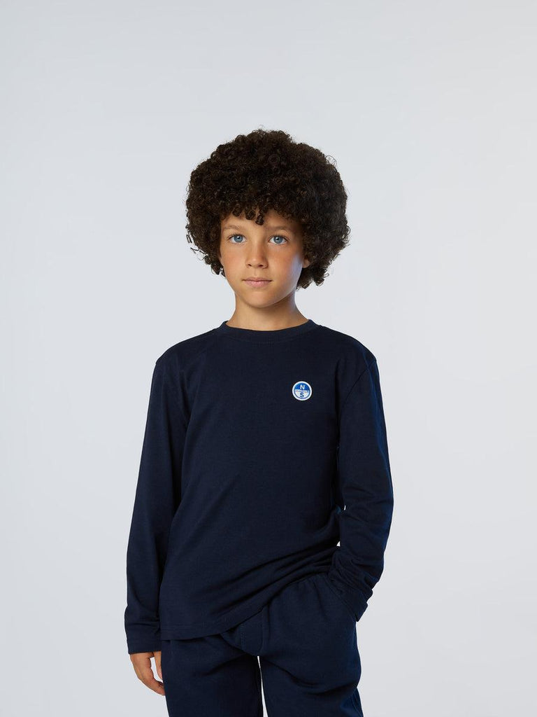 NORTH SAILS T SHIRT  LONG SLEEVE  WLOGO
