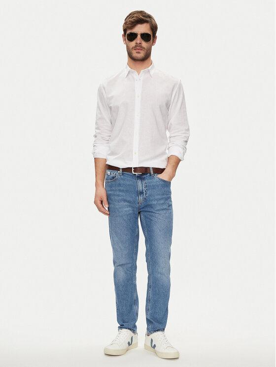 JACK AND JONES JJELINEN BLEND SHIRT LS SN