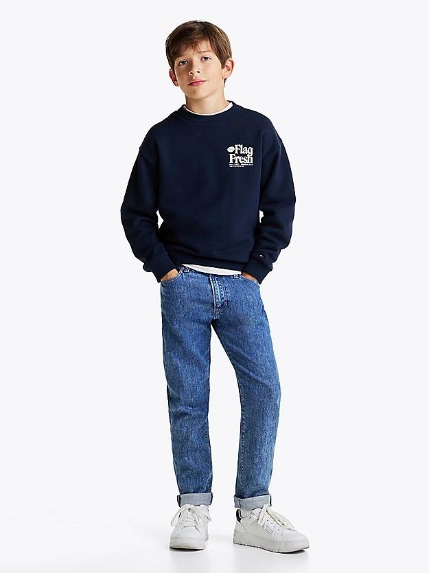 TOMMY HILFIGER FUN FLAG SWEATSHIRT