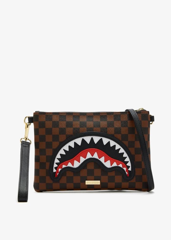 SPRAYGROUND SAWTOOTH SHARKS IN PARIS CROSSOVER CLUTCH
