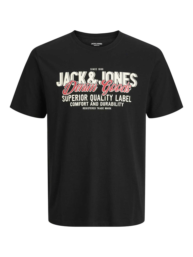 JACK JONES KIDS JJELOGO TEE SS ONECK 2 COL AW25 NOOS JNR