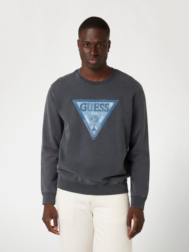 GUESS TRIANGLE PATCH CN SWEATSHIRT
